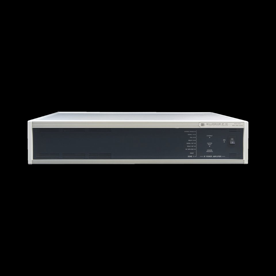 (1361) ETAPA DE POTENCIA DIGITAL 1X500W 100V  MILLENNIUM IP CON CONECTIVIDAD IP LAN, SUPERVISON, CALIDAD DE SONIDO HQ PARA 1 ZONA, EN FORMATO RACK 2U