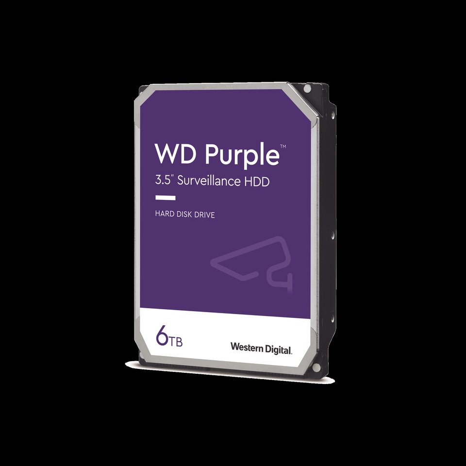 DISCO DURO PURPLE DE 6TB / 3 AÑOS DE GARANTÍA / PARA VIDEOVIGILANCIA