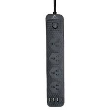 MULTICONTACTOS 2500W 4 TOMAS CORRIENTE/3 USB + 1 TIPO C ELE-GATE CH.104.A