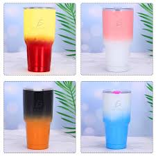VASO TERMICO ACERO INOXIDABLE 840 ML ELE-GATE VAS.02 COLORES