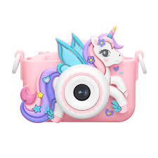 CAMARA INFANTIL UNICORNIO ROSA TAFFY NCD-KIDS 2 DISPLAY 2" 40 MEGAPIXELES