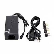 CARGADOR UNIVERSAL PARA LAPTOP ELE-GATE CH.25  8 CONECTORES INTERCAMBIABLES  ALTA EFICIENCIA