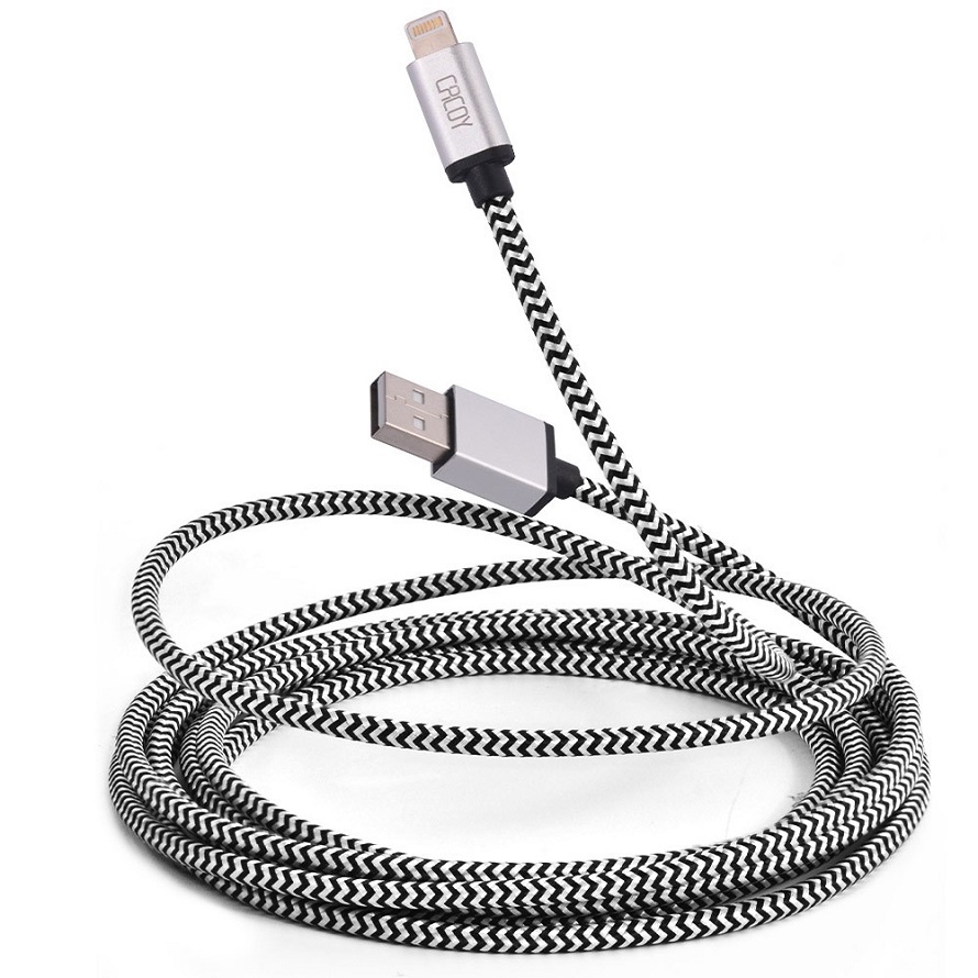 CABLE USB IPHONE METALICO USO RUDO MTLIDER