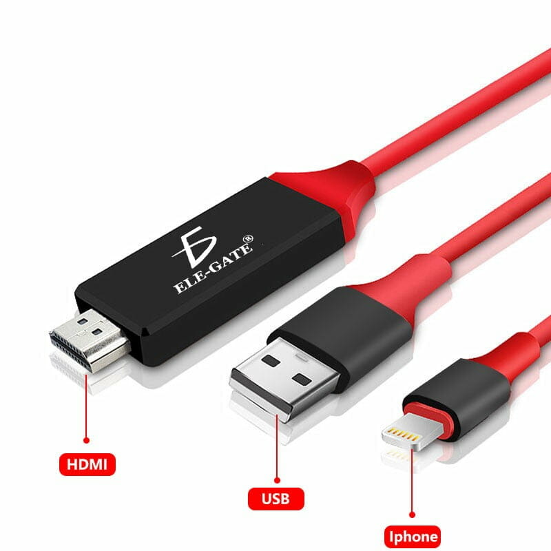 CABLE MHL ELEGATE WI.139  LIGHTNING A HDMI 791280919365