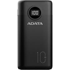 POWER BANK ADATA 10000 MAH P10000QCD CARGA RAPIDA 3.0 NEGRA
