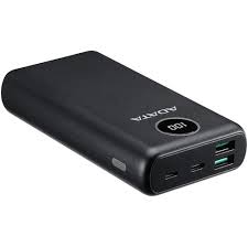 POWER BANK ADATA P20000QCD TIPO C NEGRO CARGA RAPIDA AP20000QCD-DGT-CBK