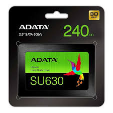 DISCO DURO SOLIDO ADATA SU630 240GB SATA III 2.5" ASU630SS-240GQ-R
