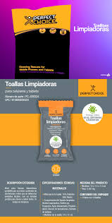 TOALLAS LIMPIADORAS PARA SMARTPHONE/ TABLETAS 10 PZAS PC-030324