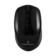 MOUSE OPTICO INALAMBRICO ROOT PRO PERFECT CHOICE PC-045137 NEGRO