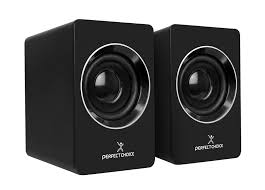Bocinas Estéreo PERFECT CHOICE PC-112914  2.0  Negro