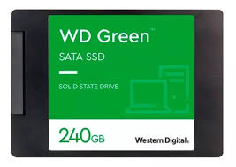 DISCO DURO SOLIDO WD 240 GB GREEN SATA III WDS240G3G0A