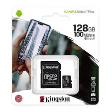 MEMORIA MICRO SD 128 GB KINGSTON CLASE 10 SDCS2/128GB