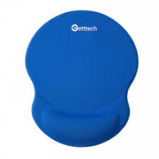 MOUSE PAD GETTTECH GGD-STD-01-BL CON DESCANSA MUÑECA AZUL