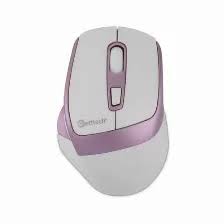 MOUSE OPTICO DUAL INALAMBRICO/BLUETOOTH GETTTECH ERGONOMICO GGM-STDBW-01-PK BLANCO/ROSA