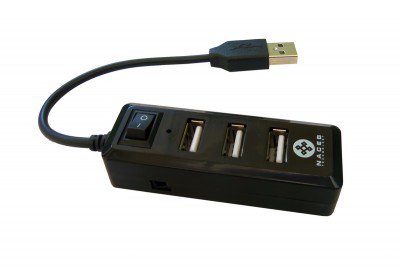 HUB USB 4 PUERTOS NACEB NA-143