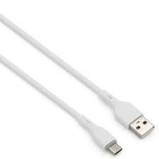 CABLE USB TIPO C PVC BLANCO MODELO 96202 BROBOTIX