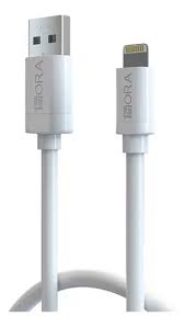 CABLE USB IPHONE LIGHTNING 1 MT 1HORA CAB238 COLORES