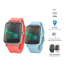 SMART WATCH NECNON NSW-01 1.69" BT/FIT COLORES