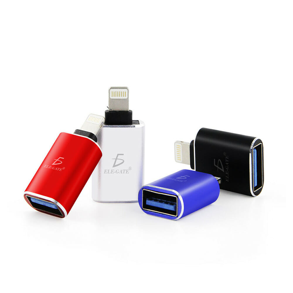 ADAPTADOR OTG IPHONE LIGHTNING A USB 3.0 COLORES OTG.LIGHTNING 755559949651