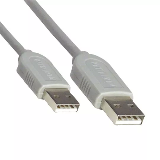 CABLE USB MANHATTAN A-A 1.8 MTS GRIS 317887