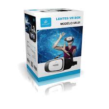 LENTES REALIDAD VIRTUAL VR ELE-GATE VR.01 BOX 3D NEGRO 07503050746902