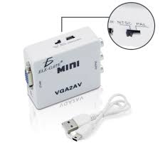 CONVERTIDOR PARA LAPTOP VGA A RCA ELE-GATE CON.04