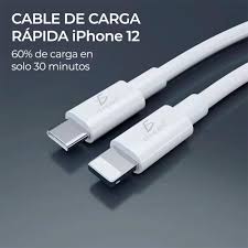 CABLE USB TIPO C A LIGHTNING ELE-GATE WI.156 CARGA RAPIDA 20W
