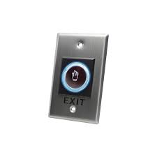 Botón de Salida sin Contacto/ Sensor IR / Iluminado / Normalmente Abierto y Cerrado / Distancia Ajustable de Detección