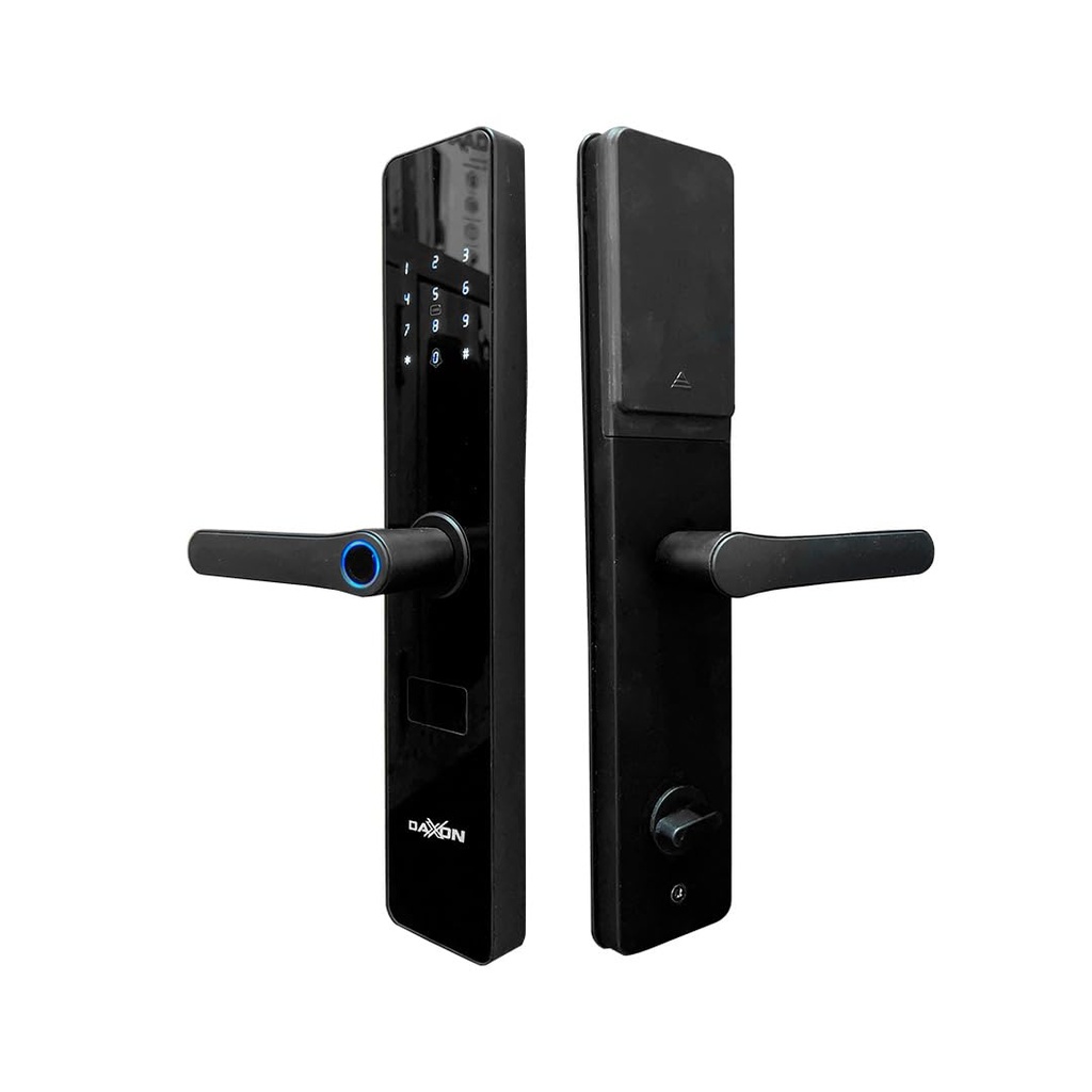 CERRADURA ELECTRONICA MOD B130 APERTURA POR HUELLA/CODIGO ACCESO/TARJETA DE PROXIMIDAD /LLAVE MECANICA/APP/ ACCESO REMOTO