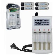 CARGADOR DE PILAS AA / AAA JIABAO DIGITAL CHARGER JB-212