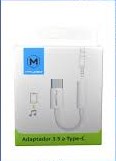 ADAPTADOR DE AUDIO TIPO C A 3.5 MM HEMBRA MTLIDER CU26
