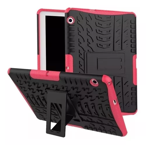 [1802824] FUNDA USO RUDO CON BASE PARA TABLETA HUAWEI M5 LITE 10.1" COLORES