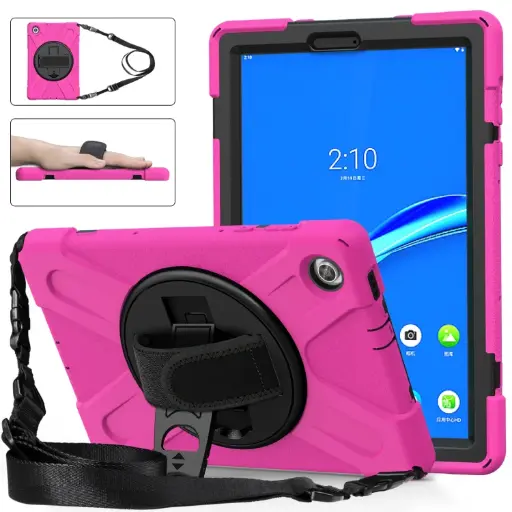 [1802985] FUNDA USO RUSO CON BASE TABLET LENOVO M10 TB-X505 COLORES
