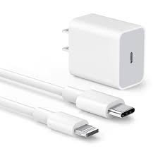 [190198889973] KIT CARGADOR 20 W PLUG IN TIPO C + CABLE TIPO C A LIGHTNING 1 MT A1692