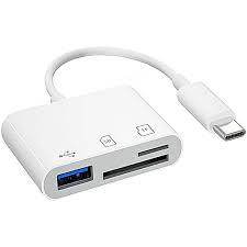 [6954785455316] LECTOR DE MEMORIAS TIPO C A SD /MICRO SD GENERICO JH-0517-C