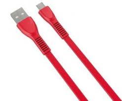 [7502262807067] CABLE NACEB MICRO USB A USBA NA-0103R ROJO