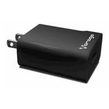 [7502266676935] CARGADOR PARA PARED VORAGO FAST CHARGE 3.0A 1 USB NEGRO AU-302-BK