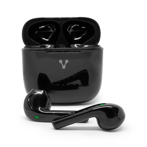 [7502266679202] AUDIFONOS INALAMBRICOS BLUETOOTH SPORT VORAGO EARBUDS ESB-400 NEGRO