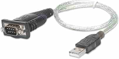[766623205153] CONVERTIDOR USB 2.0 A SERIAL (9-PIN) DB-9 MANHATTAN