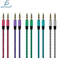 [768582771960] CABLE AUXILIAR 3.5 M-M ELE-GATE WI.178 COLORES 1 MT