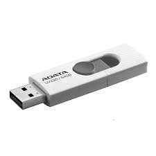 [842243014440] MEMORIA FLASH 64 GB USB ADATA UV220 BLANCO/GRIS