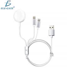[CH75] CARGADOR MAGNETICO USB CH.75 ELE-GATE PARA SMARTPHONE/ SMART WATCH 5V-1A 791280915404