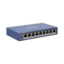 [DS-3E1309P-EI-M] Switch PoE+ / Monitoreable / 8 Puertos 100 Mbps PoE+ / 1 Puerto 1000 Mbps Uplink / PoE hasta 300 metros / Conexión Remota desde Hik-PartnerPro / 60 W