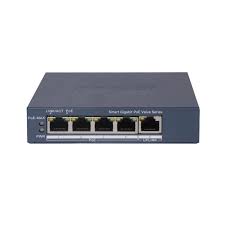 [DS-3E1505P-EI-M] Switch Gigabit PoE+ / Administrable / 4 Puertos 1000 Mbps PoE+ / 1 Puerto 1000 Mbps Uplink / Configuración Nube Hik-PartnerPro / Modo Extendido hasta 300 Metros / 45 Watts